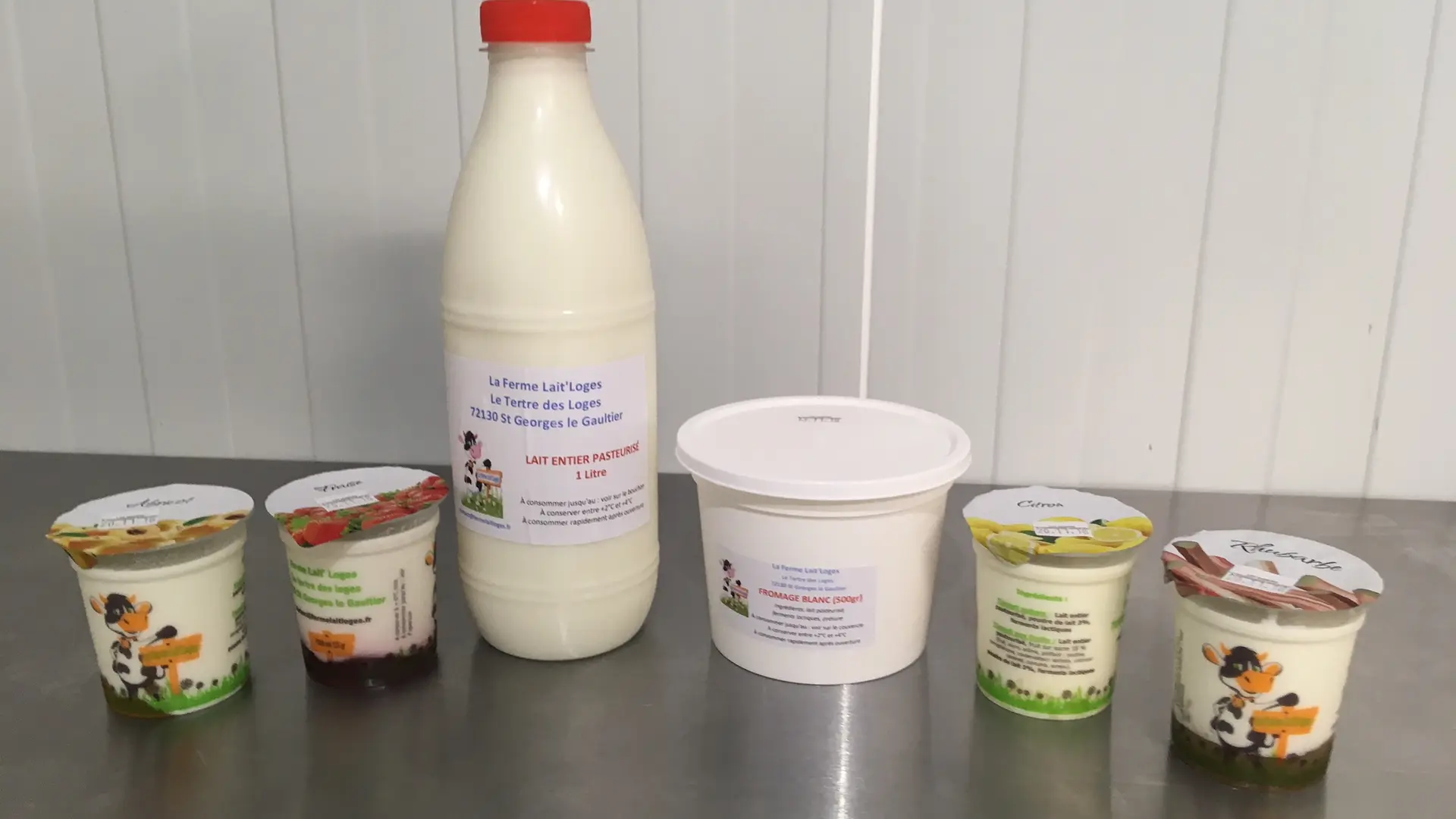 Ferme Lait'loges produits