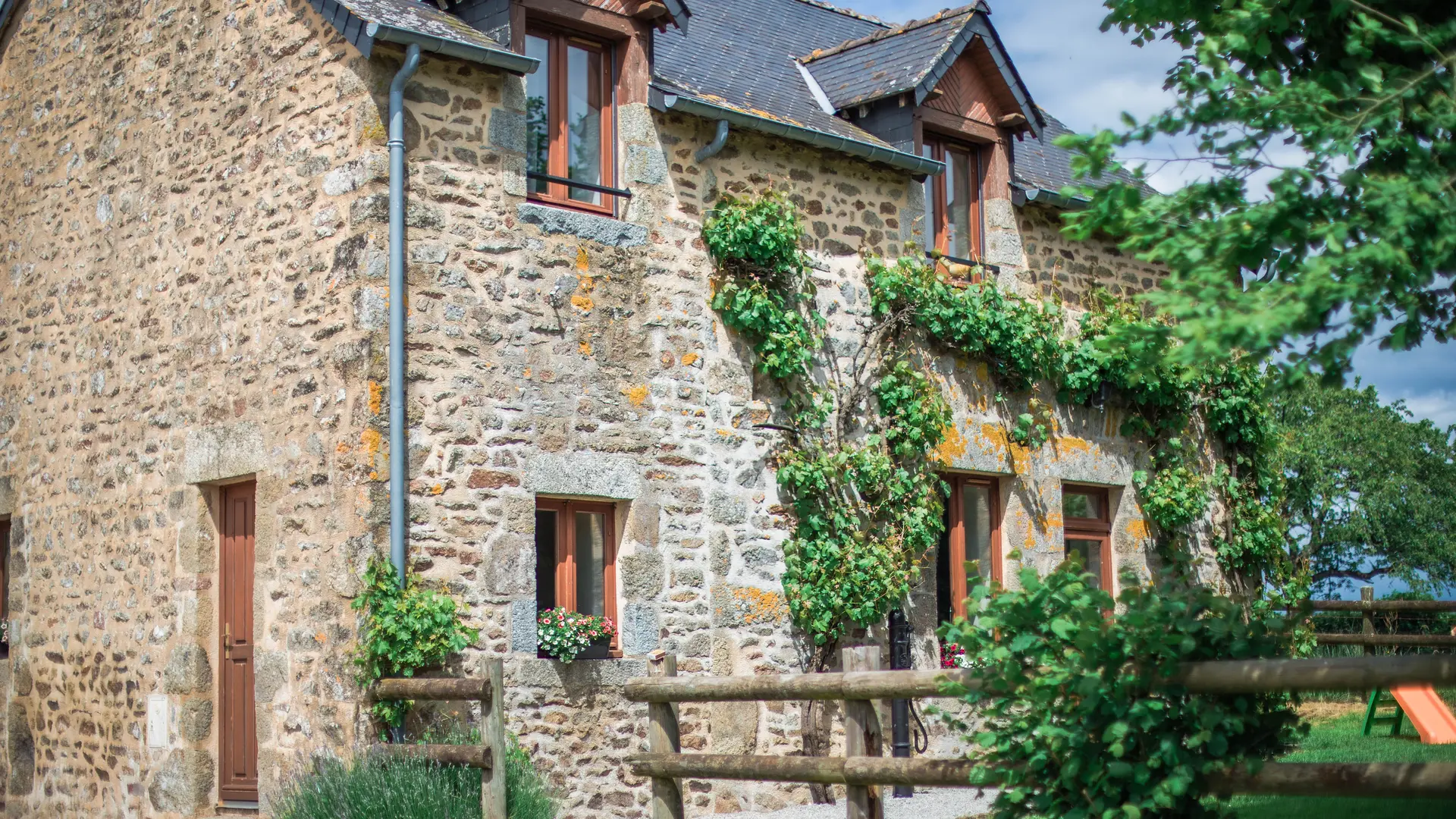 Gîte La Rousselière - Saint-Léonard-des-Bois - extérieur