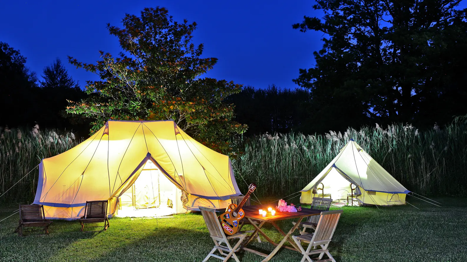 Une tente glamping