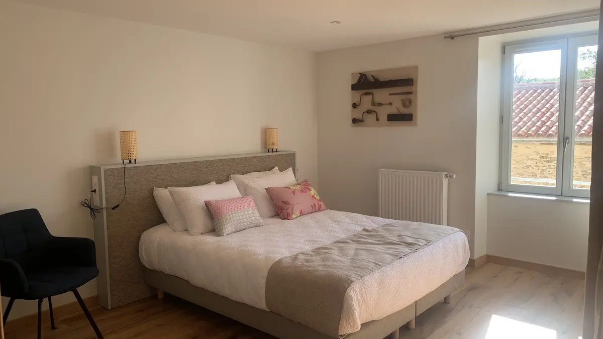 Le Moulin des Etrebières chambre BOIS