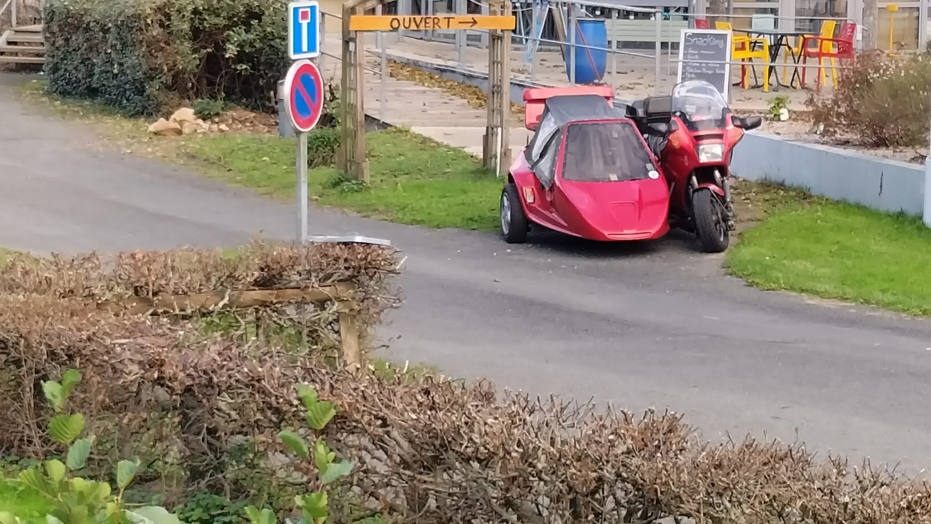 entée du camping