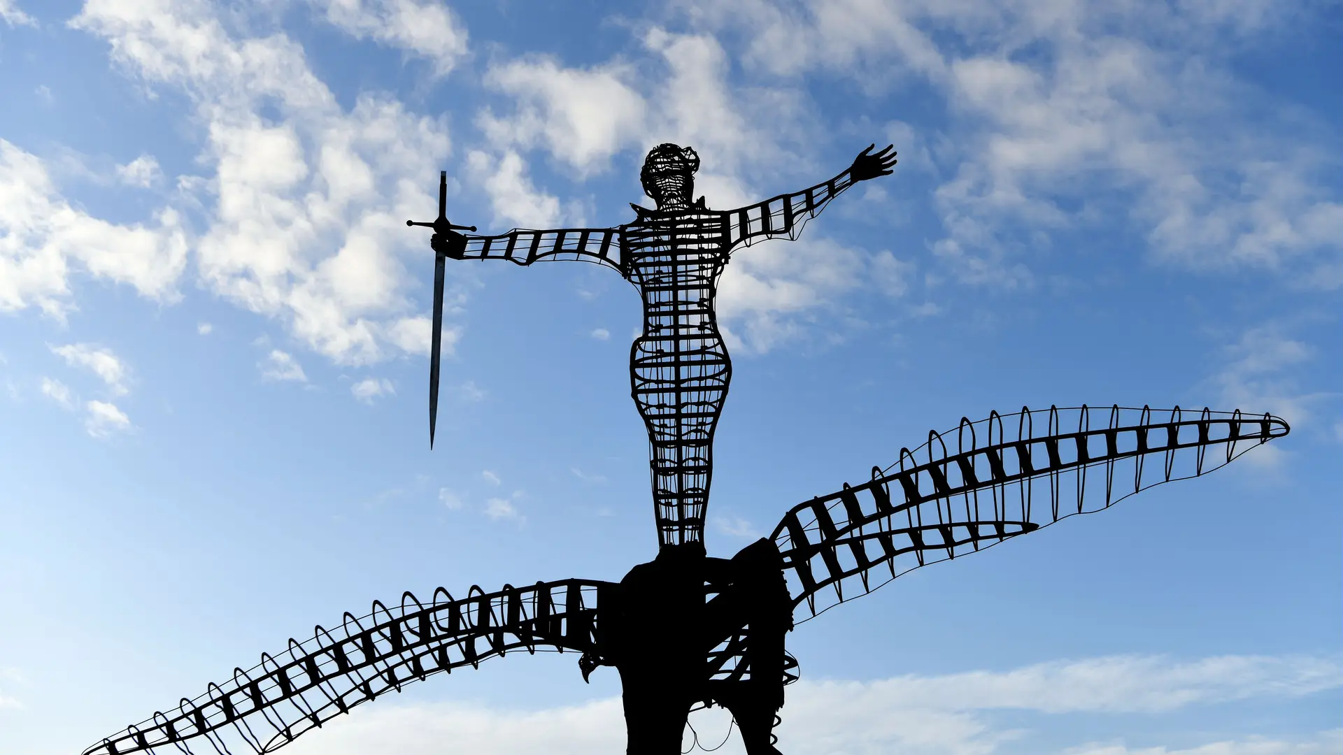 Inauguration de la réplique du monument américain Le Sammy au Bois Joalland