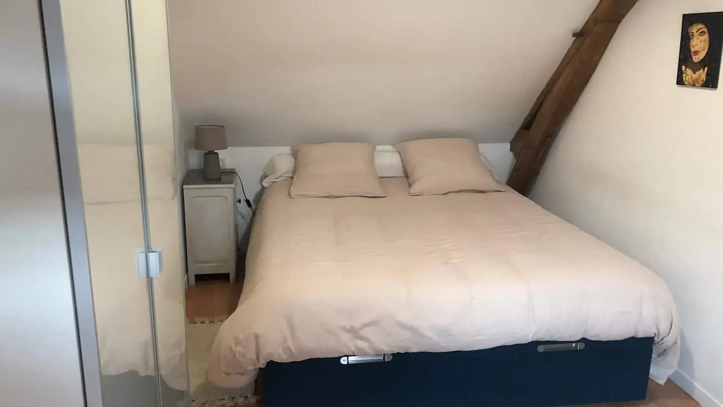 Meublé Le Nid Douillet - Douillet-le-Joly - chambre