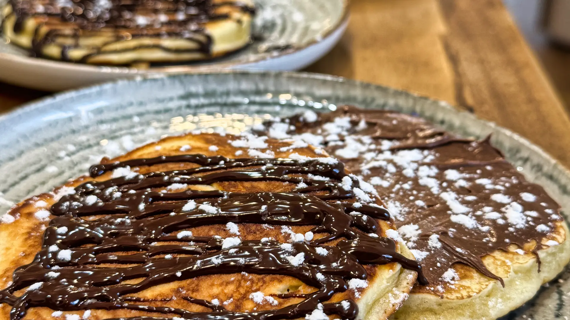 Pancake chocolat maison