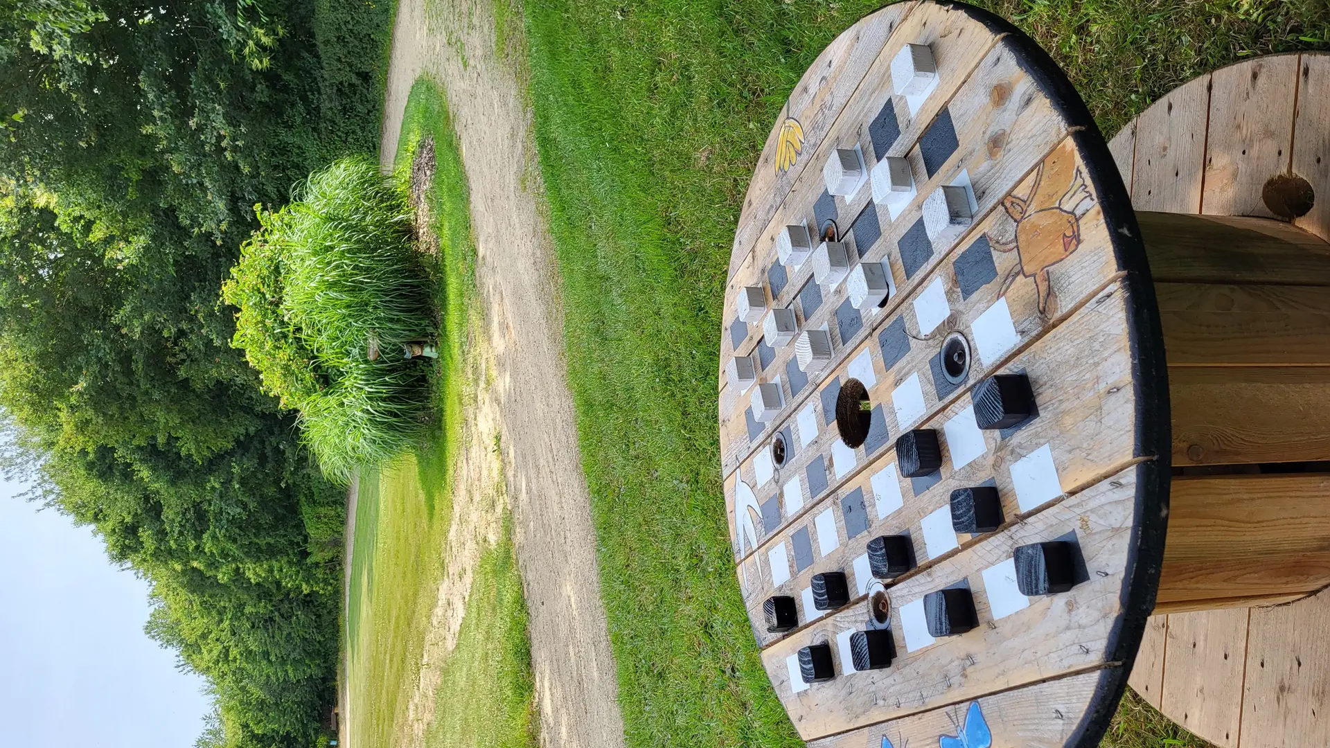 Parc des Bleuets -jeux en bois