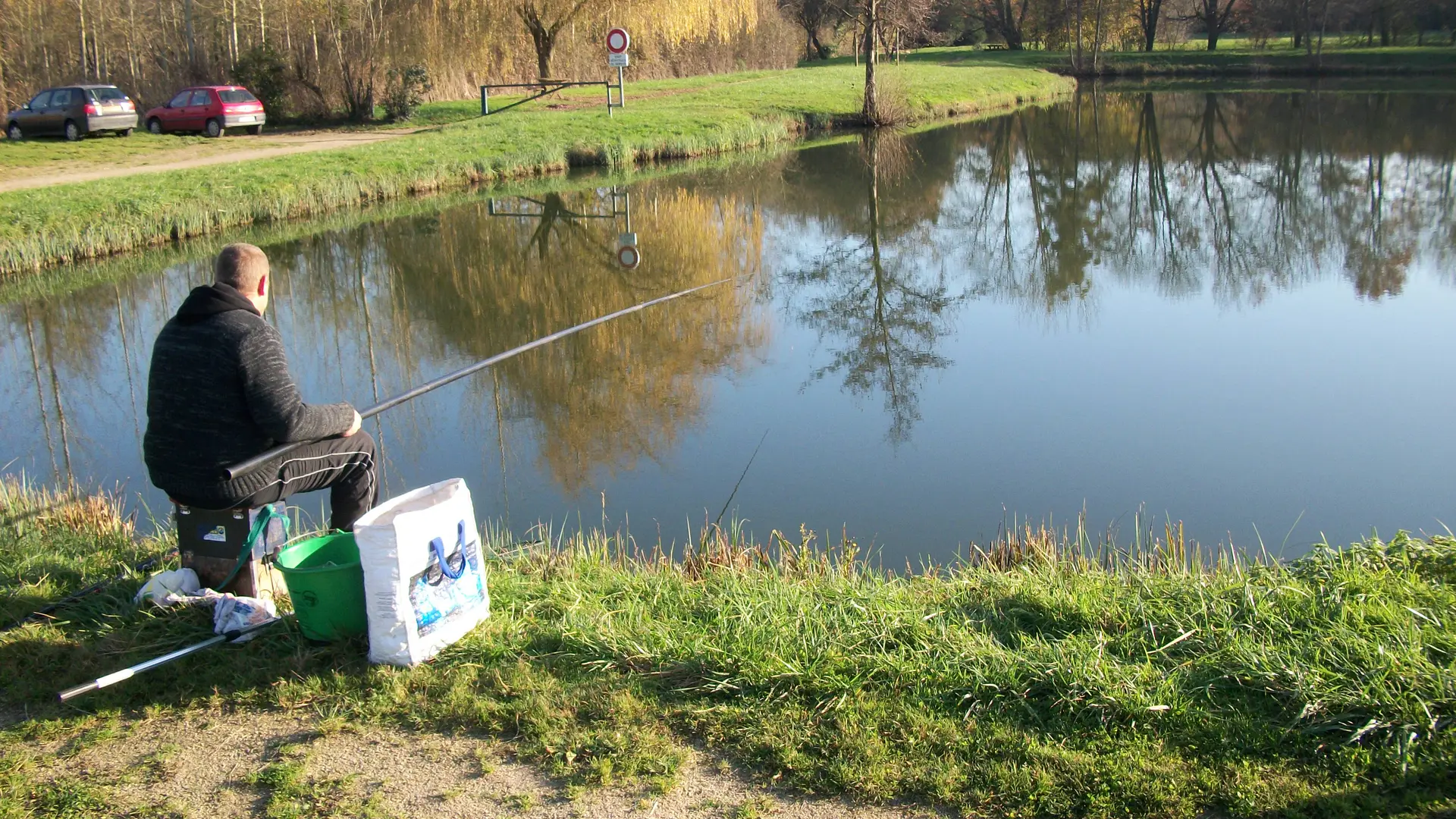 Pêcheur au coup au Vivier 1