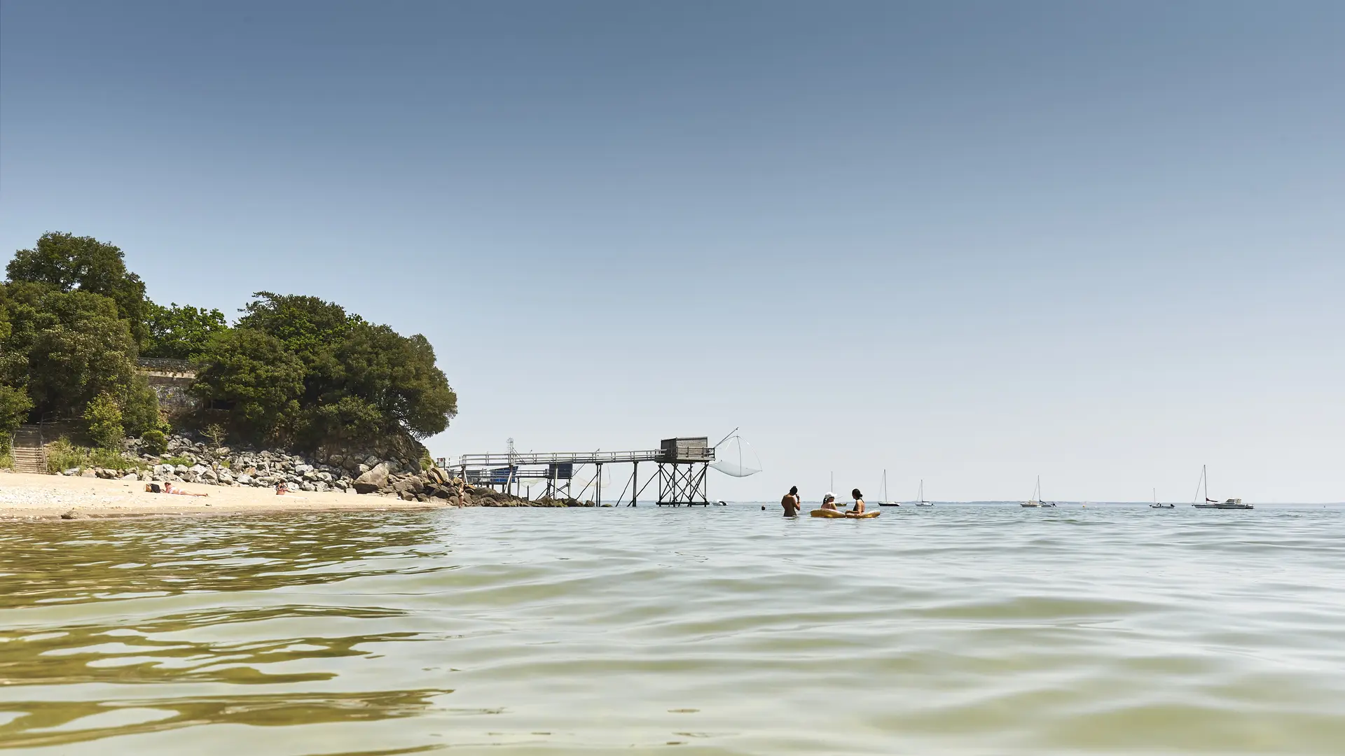 Plage de Virechat à Saint-Nazaire