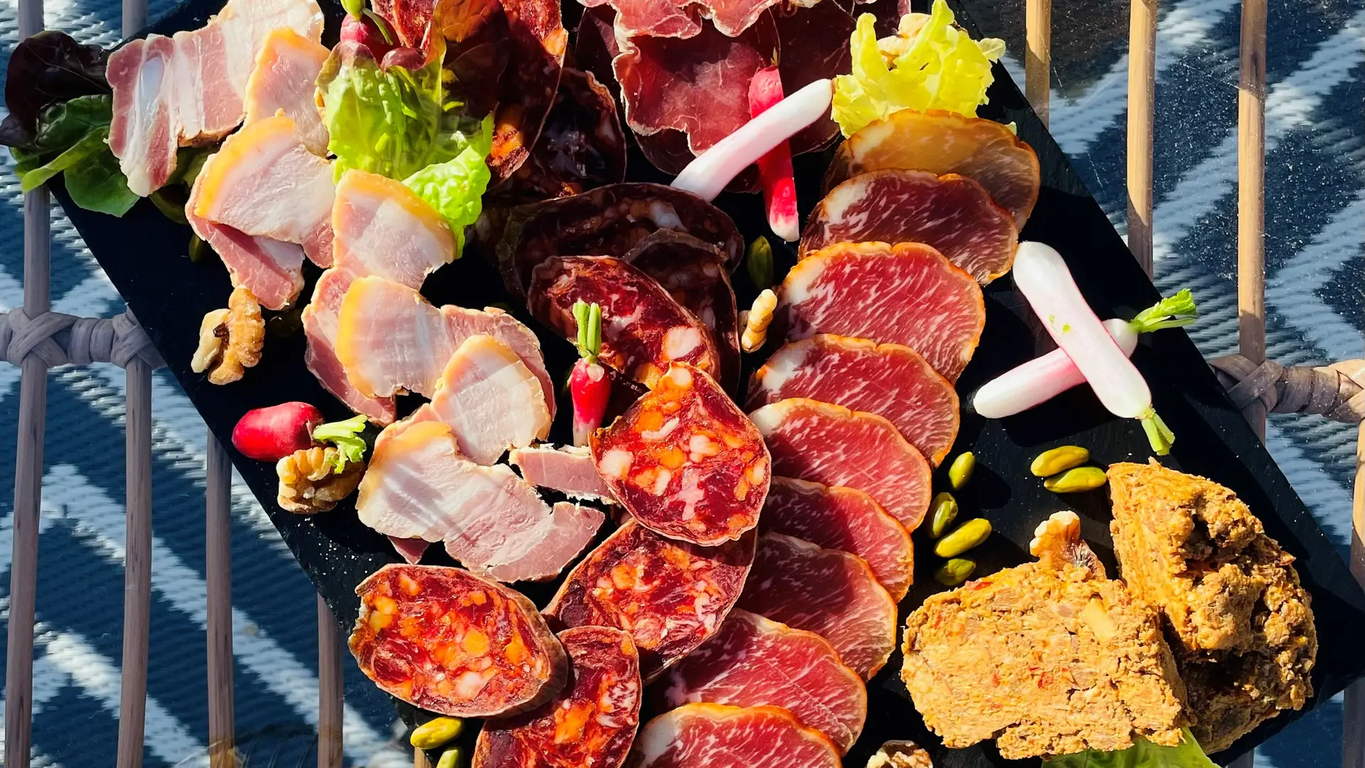 Planche charcuterie