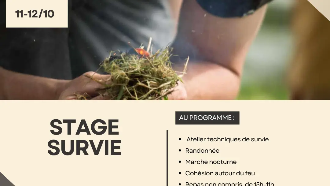 Stage survie