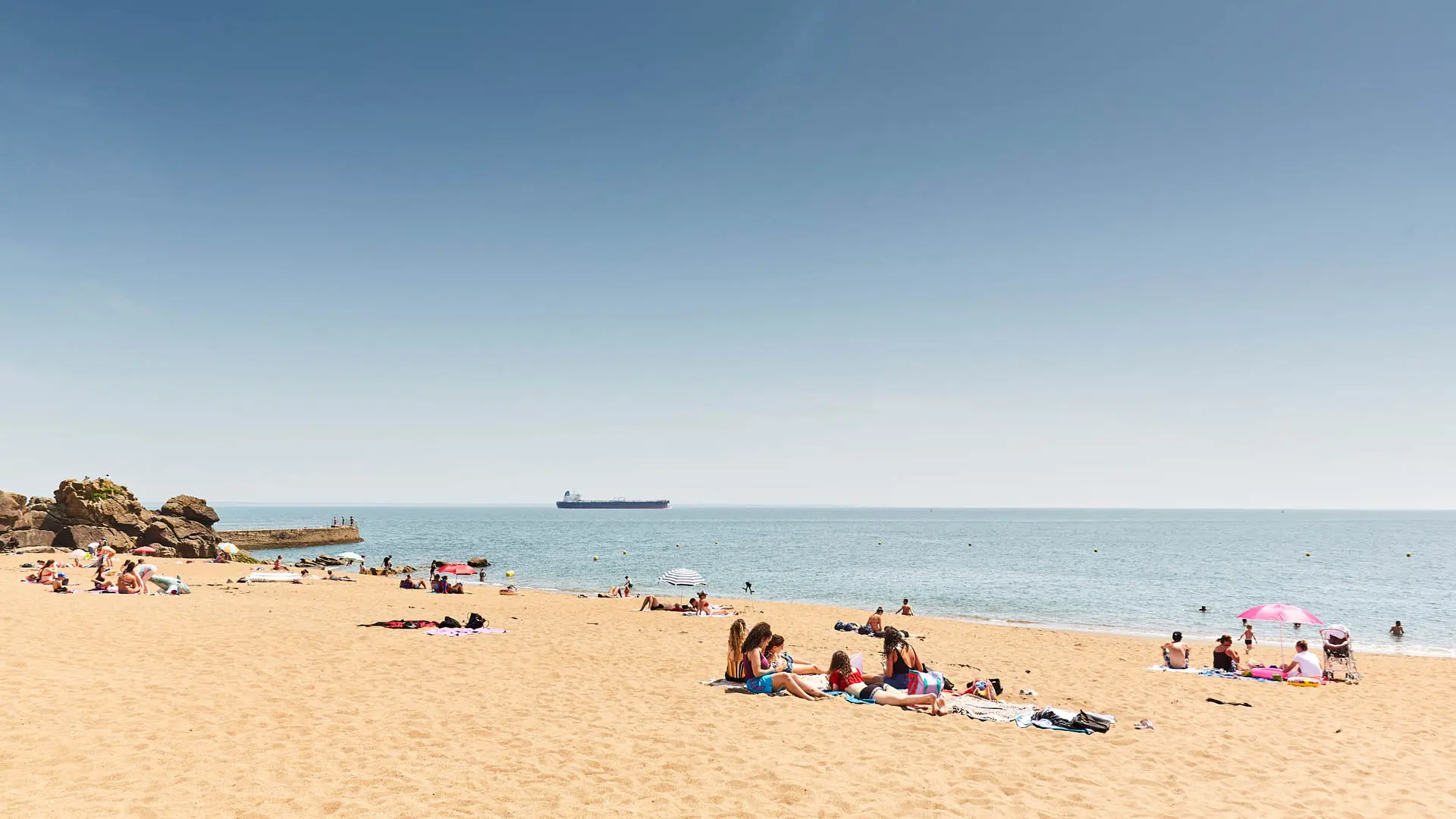 La plage de Monsieur Hulot