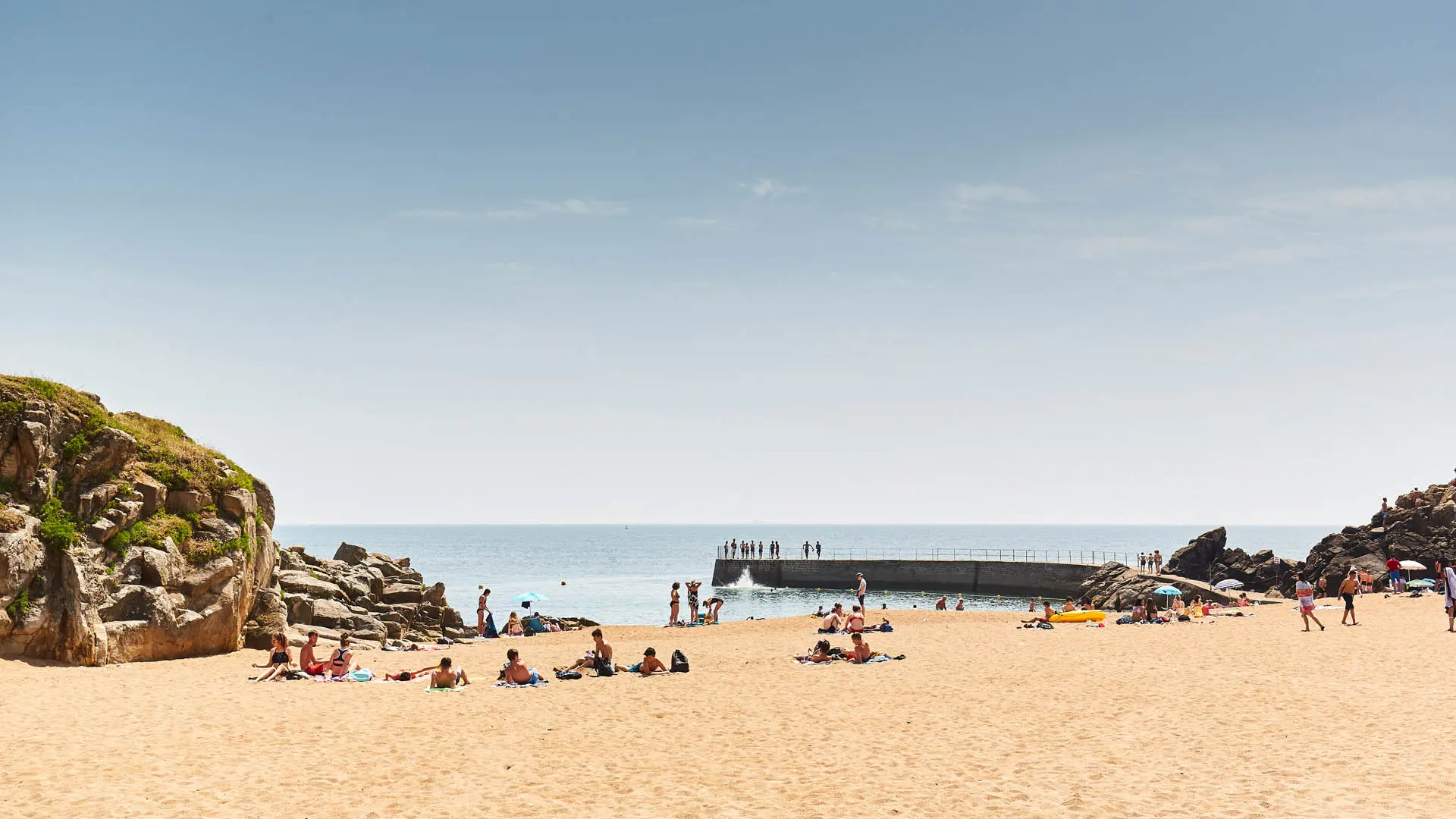 La plage de Monsieur Hulot à Saint-Nazaire