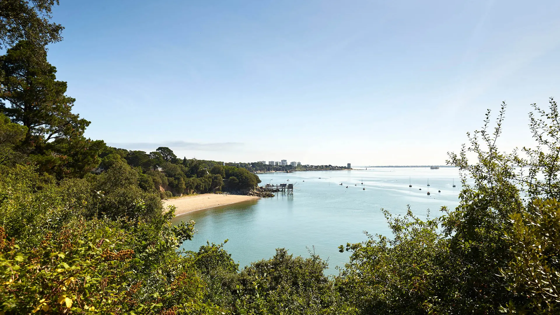 Plage de Trébézy à Saint-Nazaire