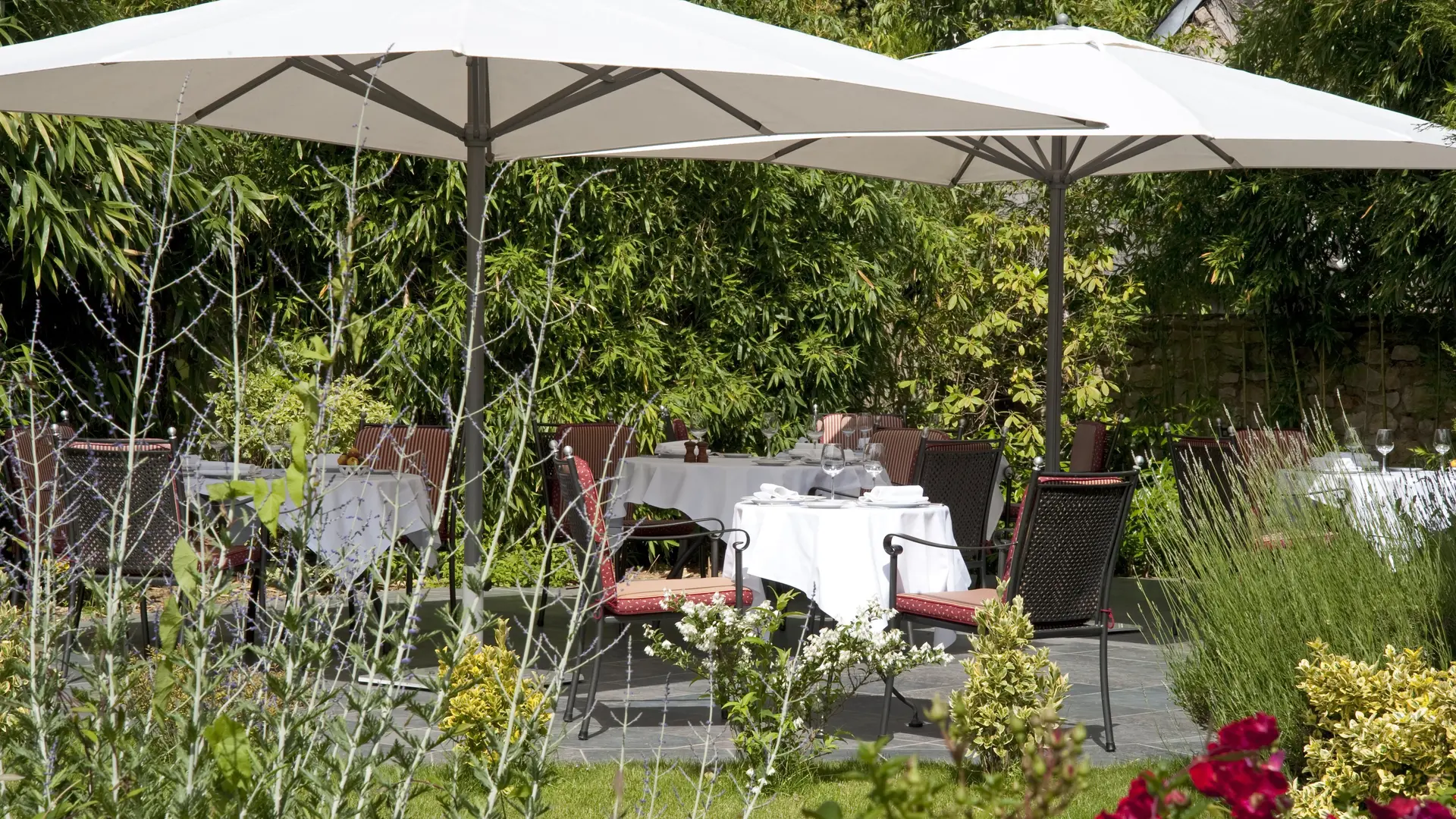 Grand Hôtel de Solesmes - terrasse