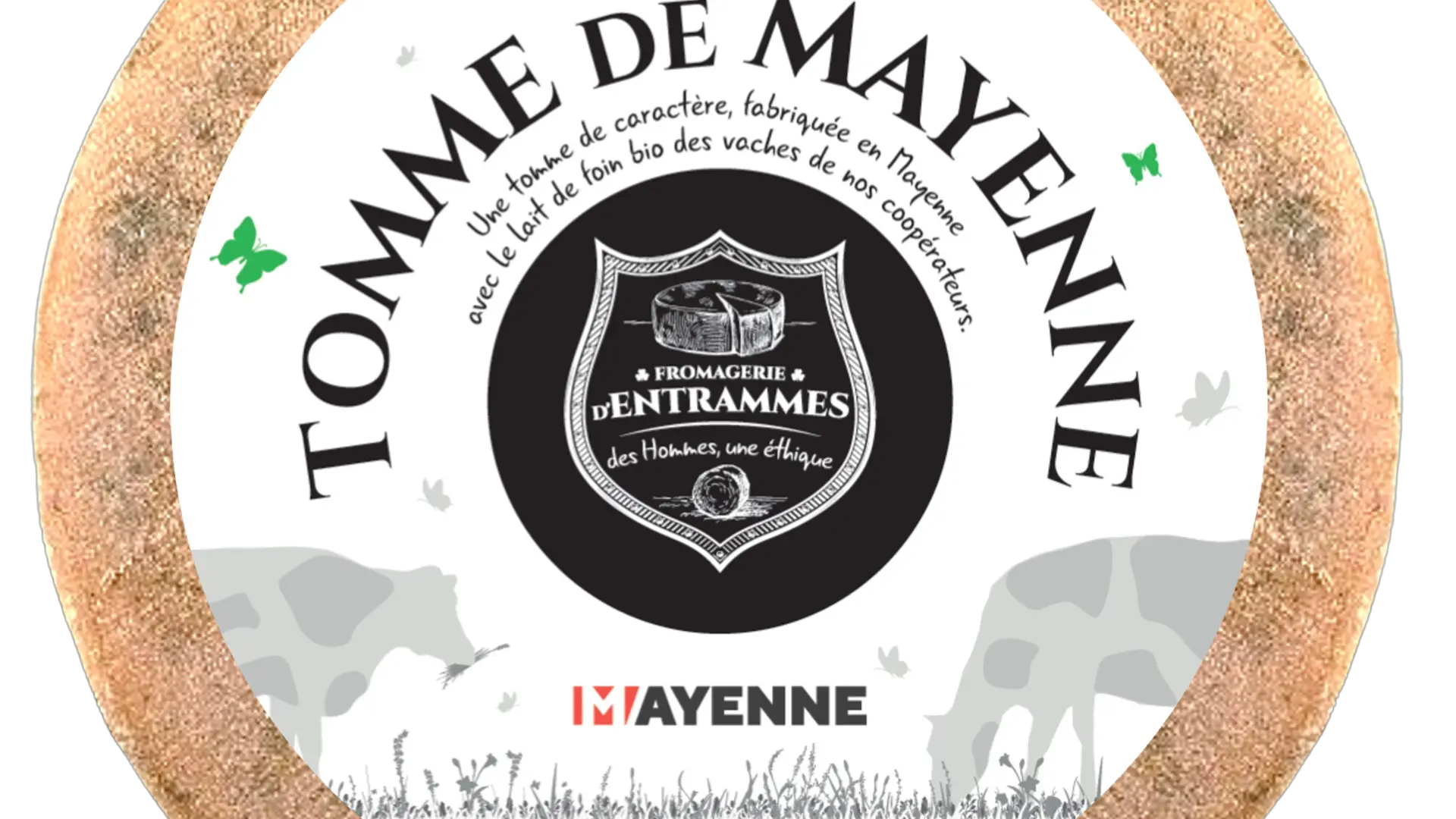 Fromage entrammes Pavis Désertine Tomme de Mayenne