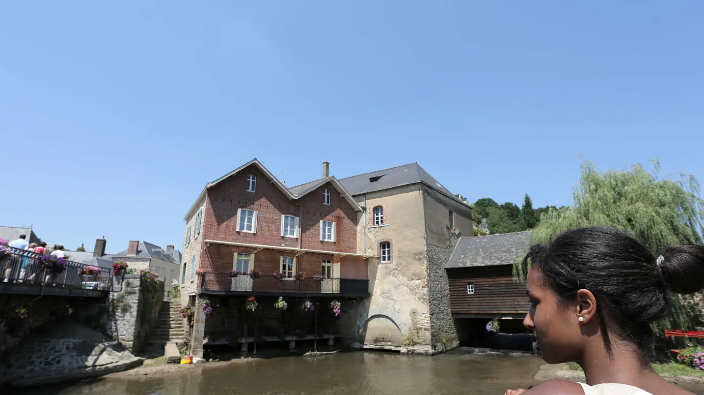 Communauté de Communes d'Ernée : Le centre-ville de Chailland.