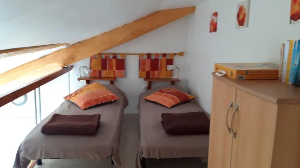 chambre en mezzanine