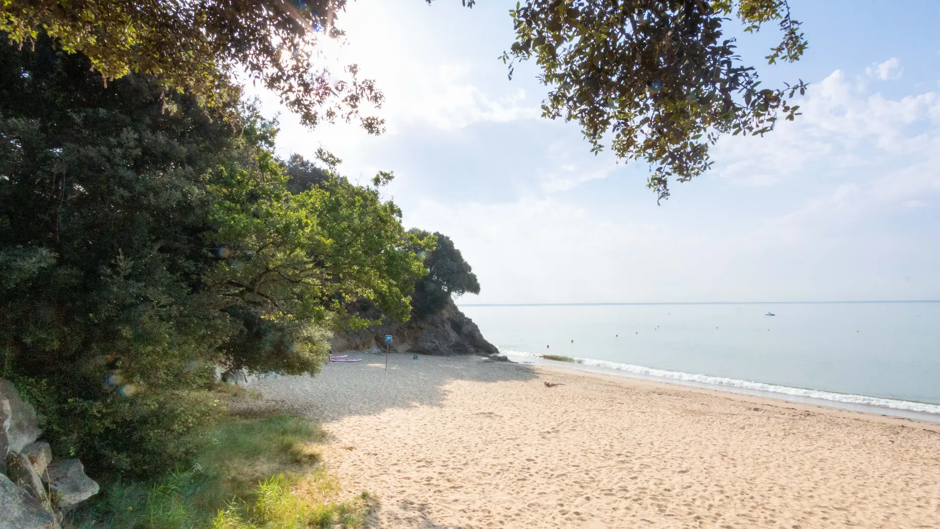 Plage de Porcé, idéal pour la baignade à Saint-Nazaire