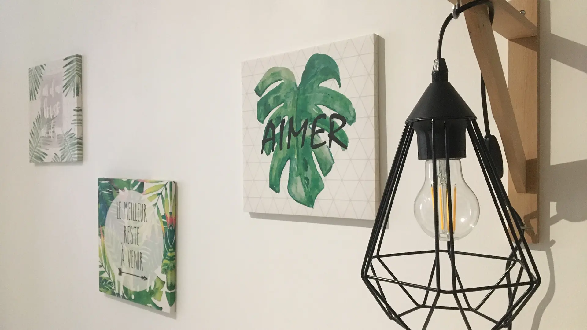 deco_chambre_verte_chaumière_gite_sarthe