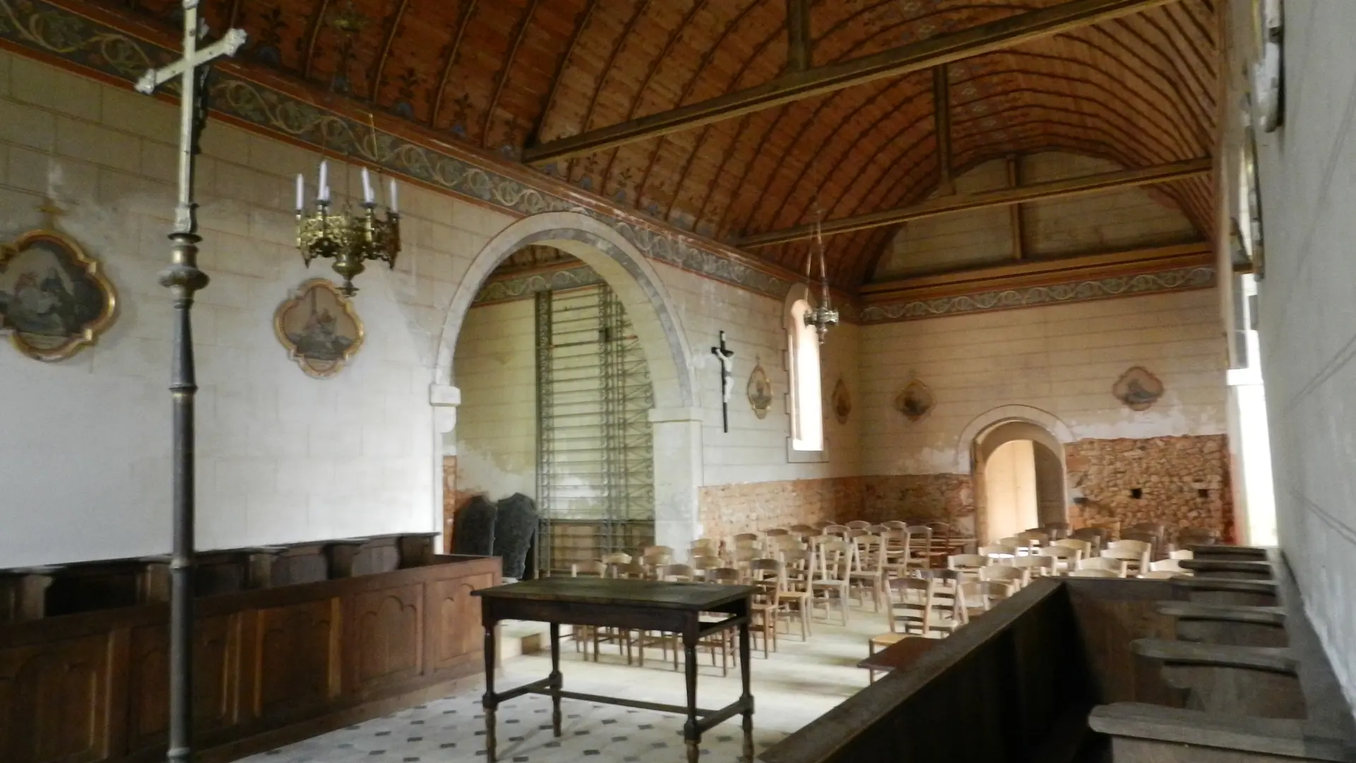 église de Sables - intérieur