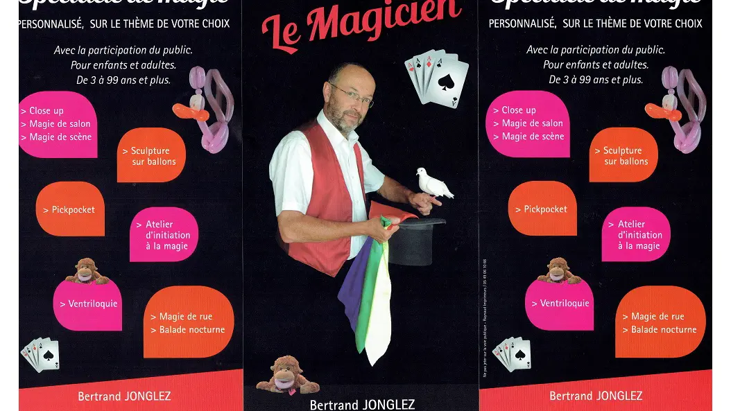 flyer - bertrand le magicien