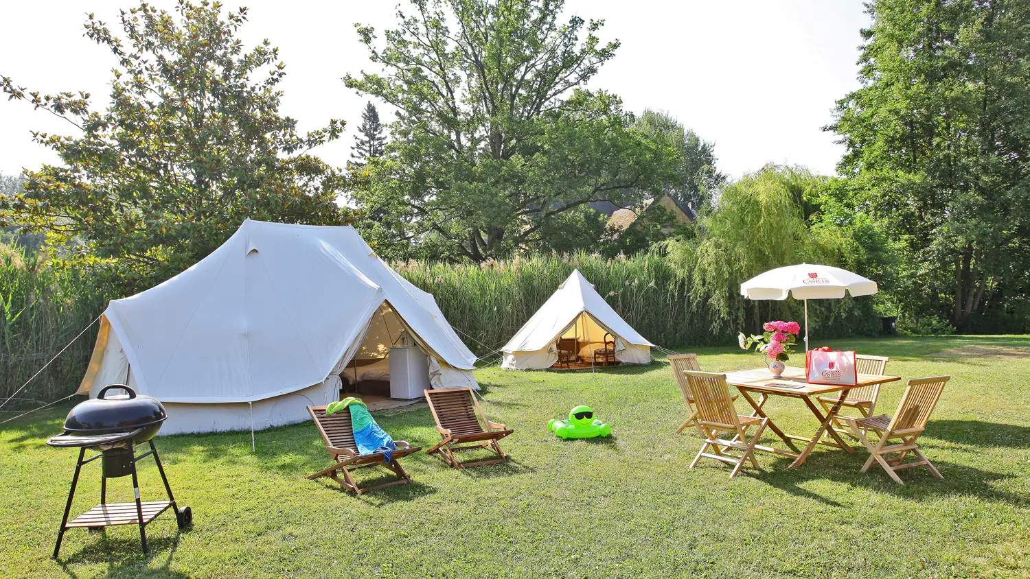 Une tente glamping