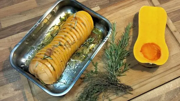 les jardins d'Amérian : recette de butternut