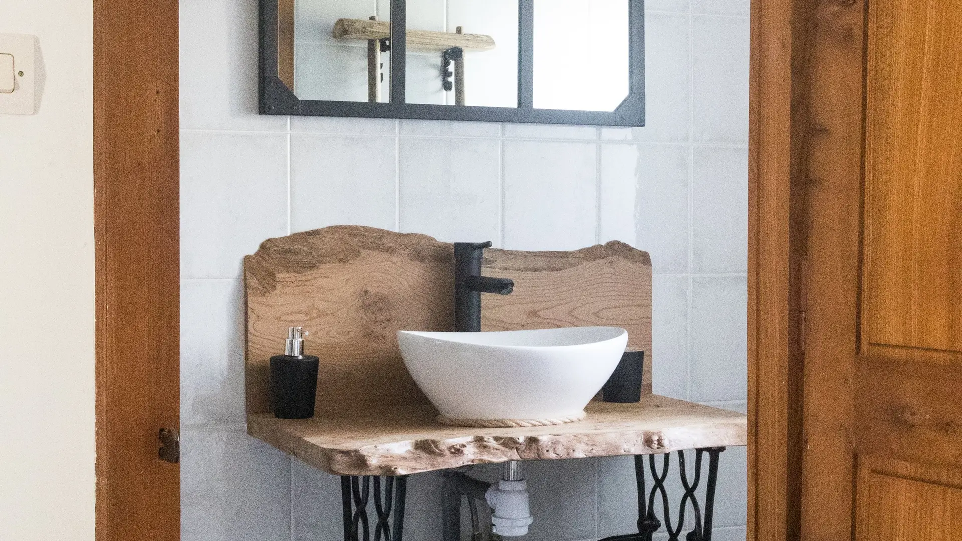 salle de douche chambre du petit Paul