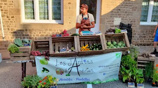 les jardins d'Amérian : stand de présentation