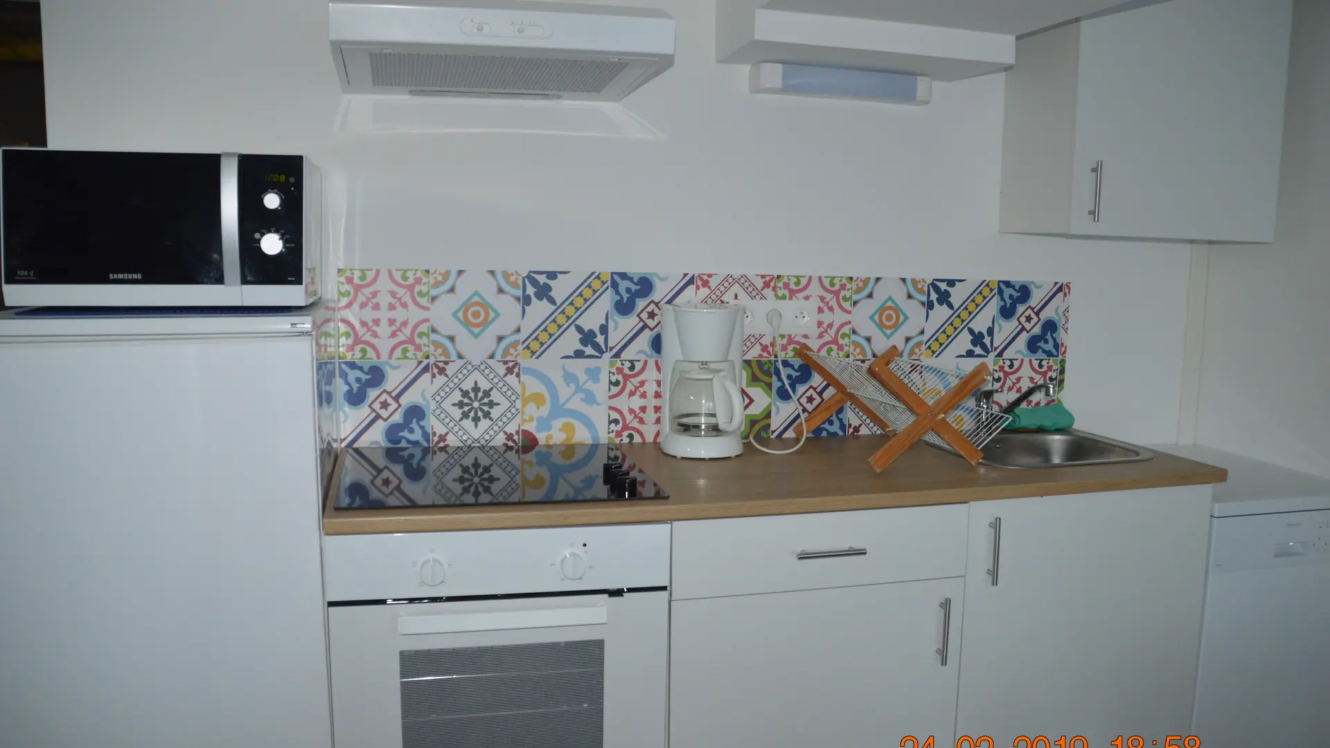 7 appart kitchenette