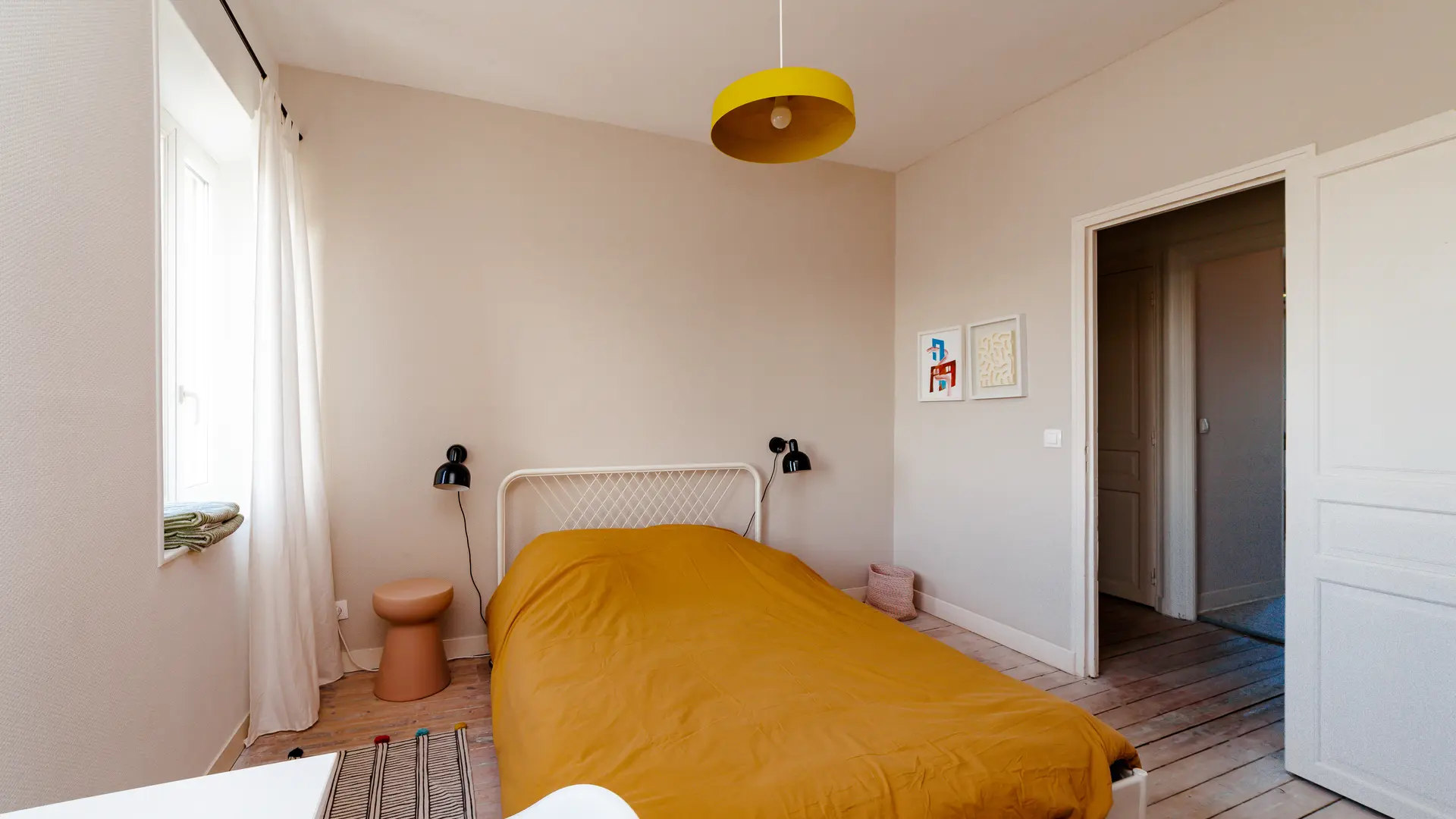 Chambre double, vue mer