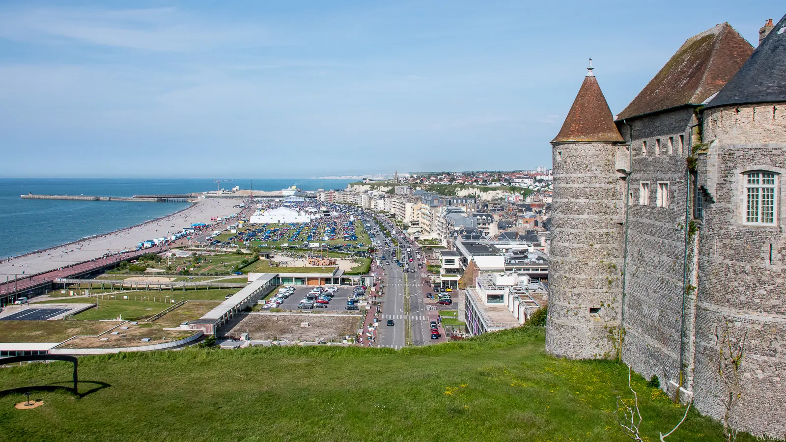 Dieppe (vue du château)