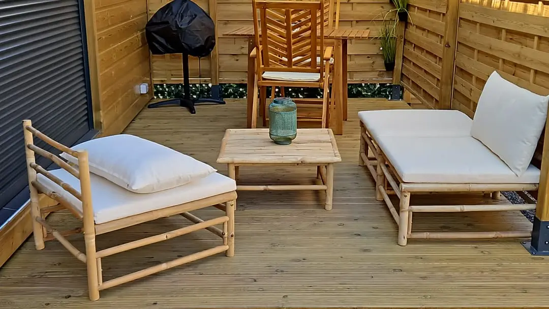 terrasse couverte avec barbecue electrique