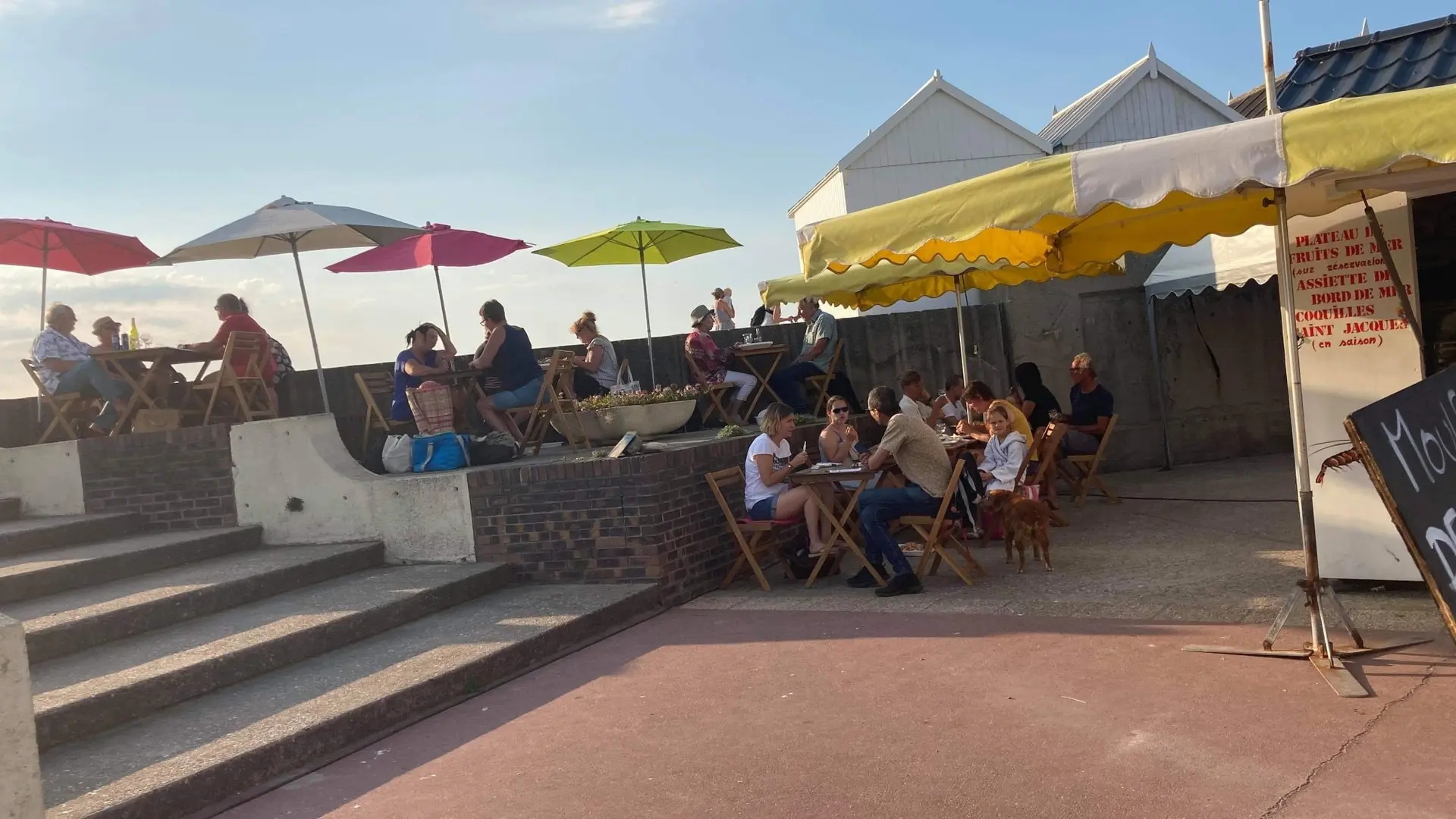 Dégustation avec vue sur mer