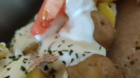 Aux Anciennes Halles galette chèvre miel