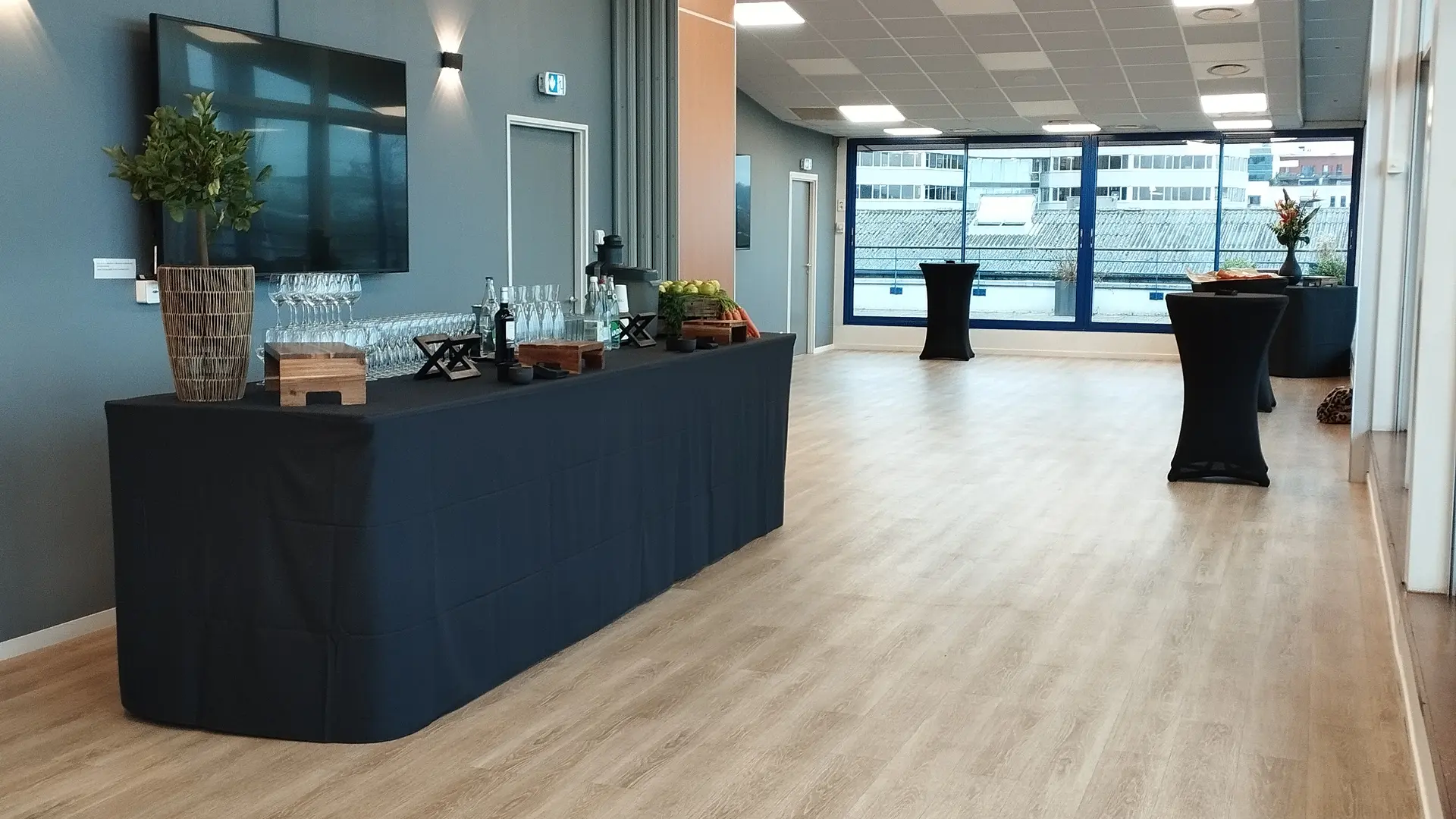 Salles panoramiques - 146 m² - 3ème étage