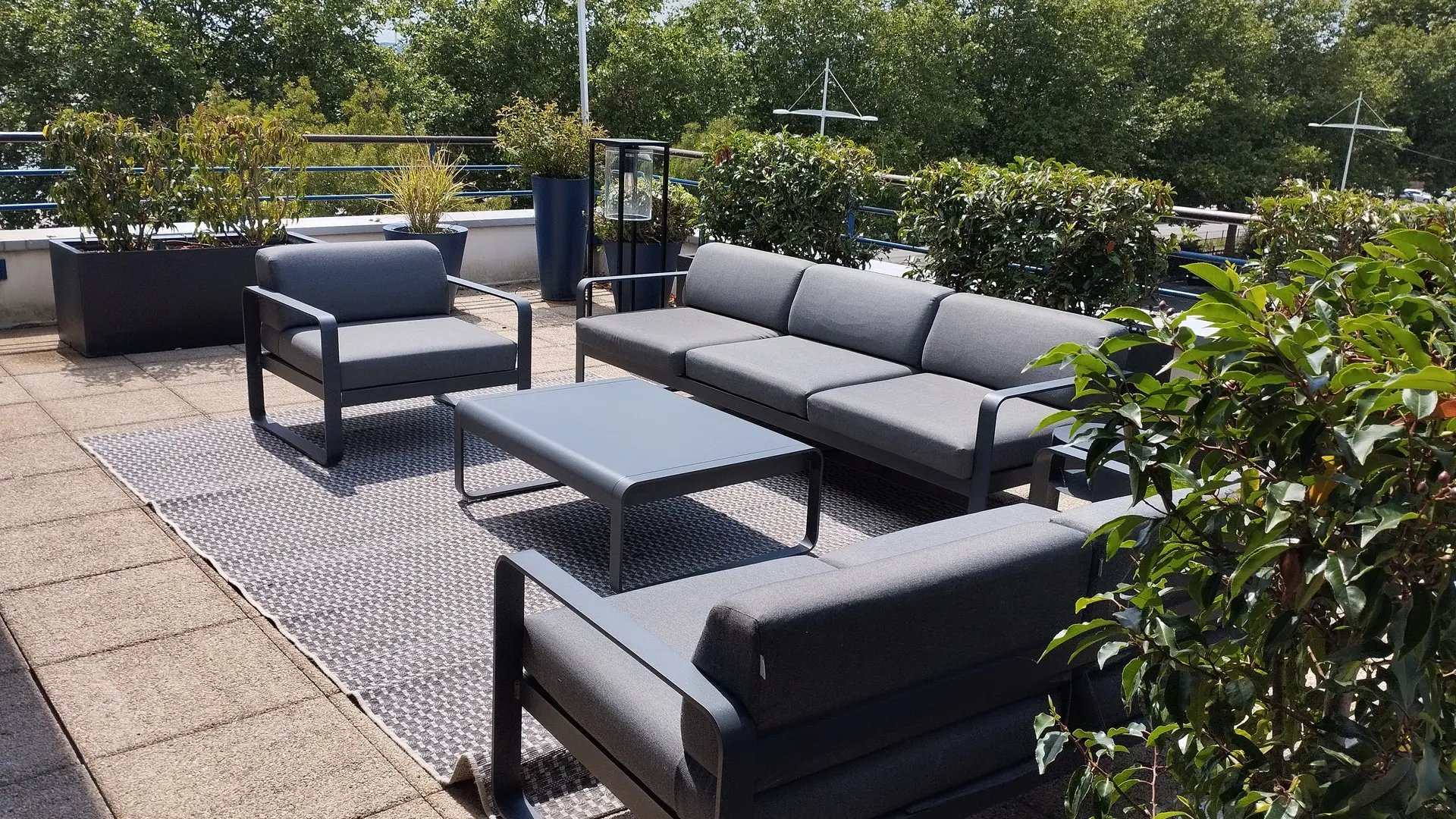 Terrasse des salles panoramiques - 3ème étage