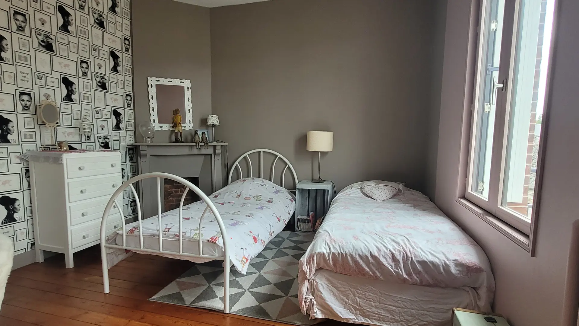 1er chambre 2 lits jumeaux en 90