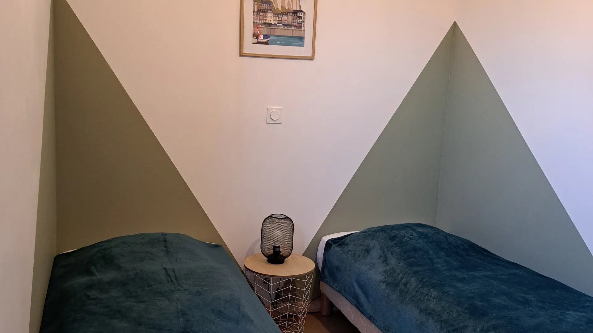 Chambre 2lits 1 personne