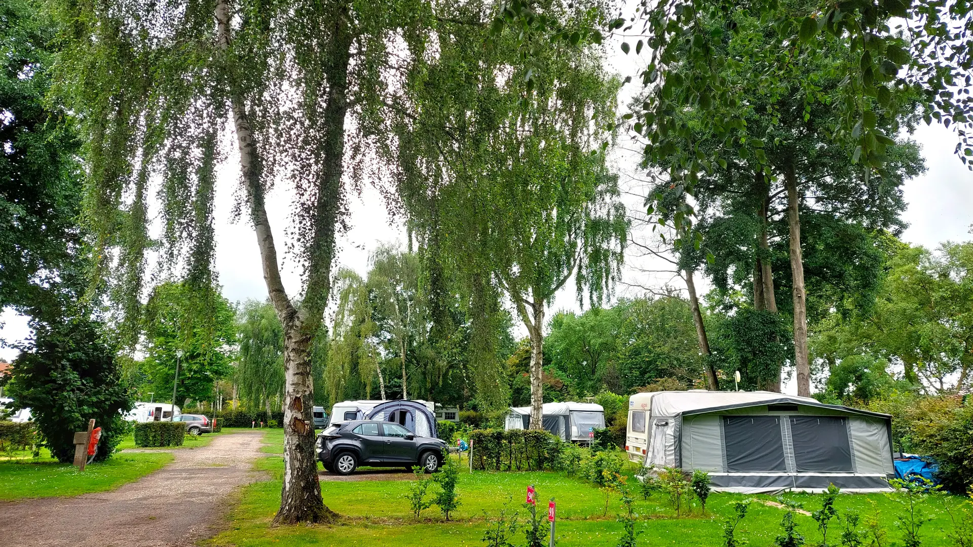 Camping municipal du Colombier - Emplacements nus