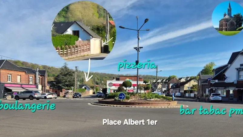 Place Albert 1er et ses commodités