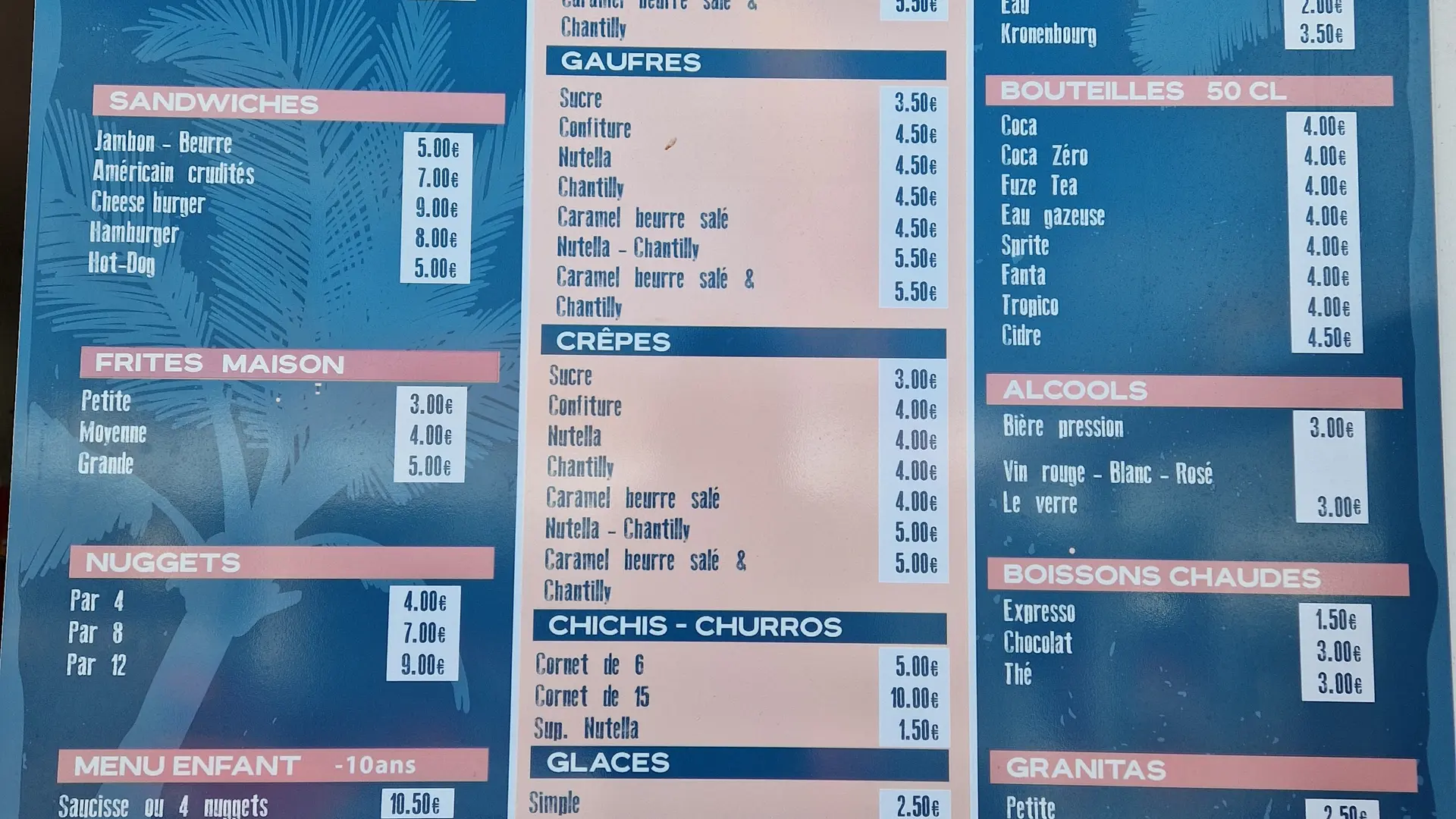 la carte 2025