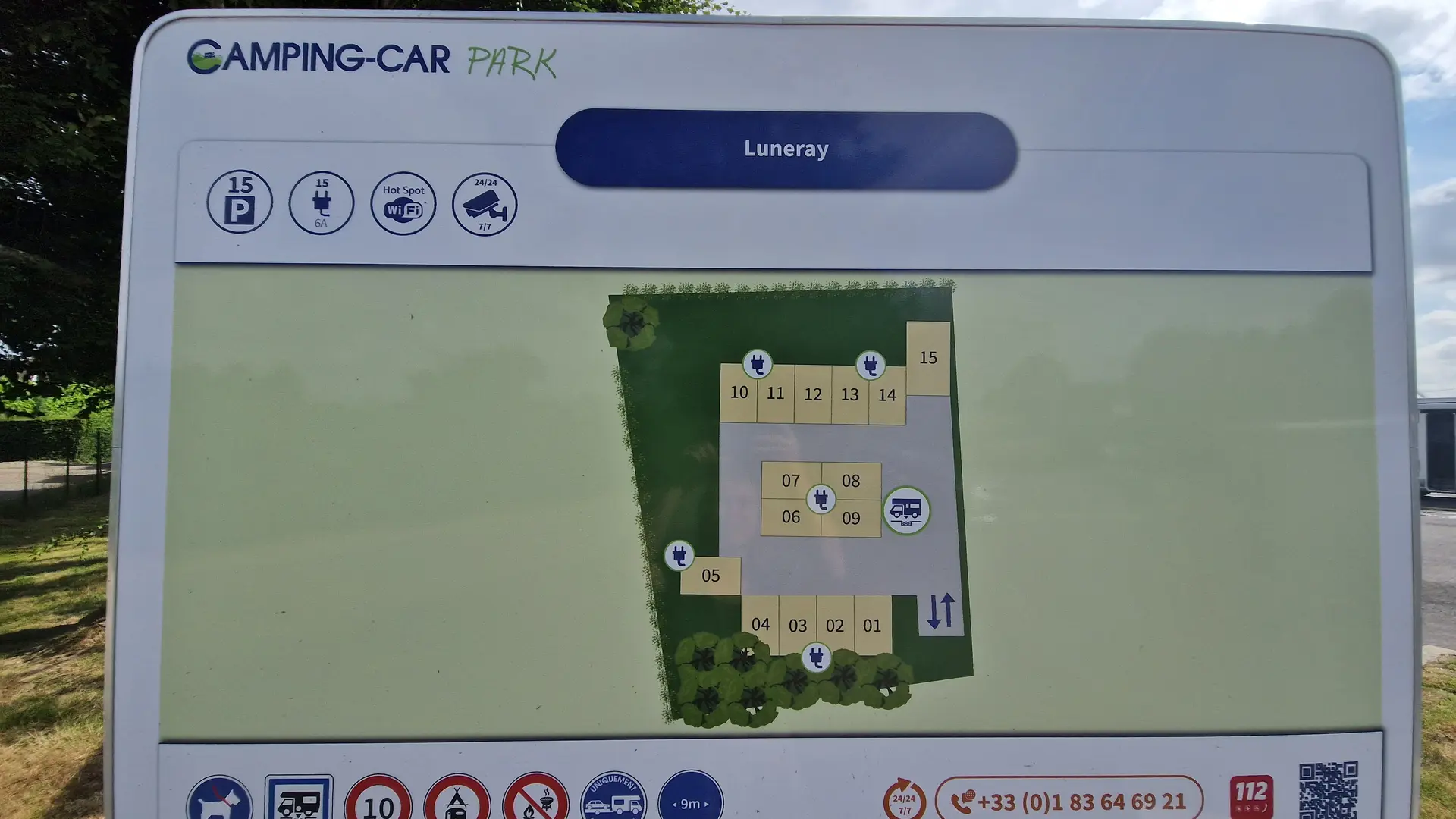 Plan de stationnement
