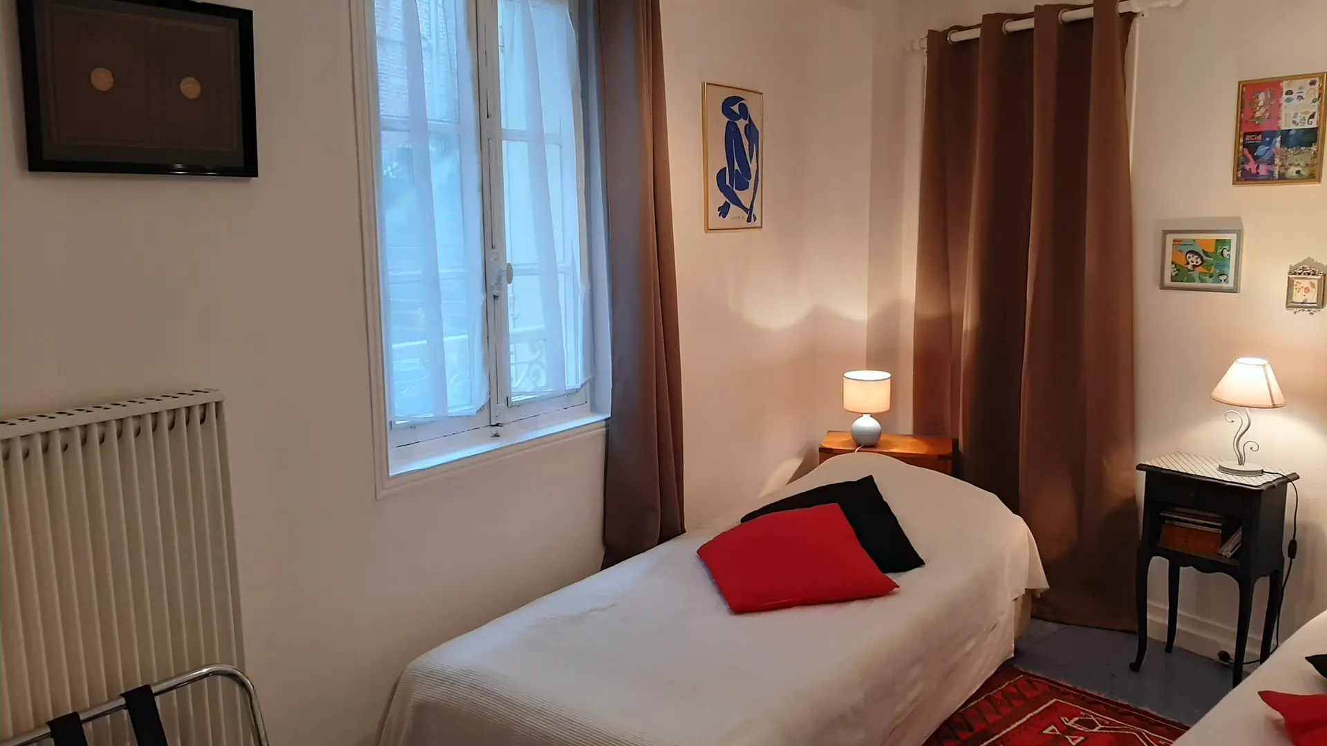 Chambre 2 lits