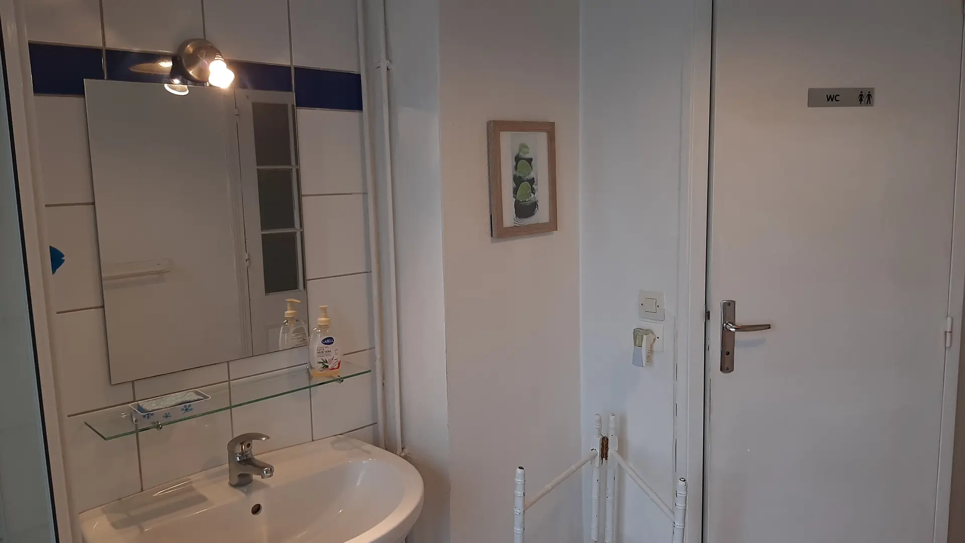 Salle d'eau et WC indépendants