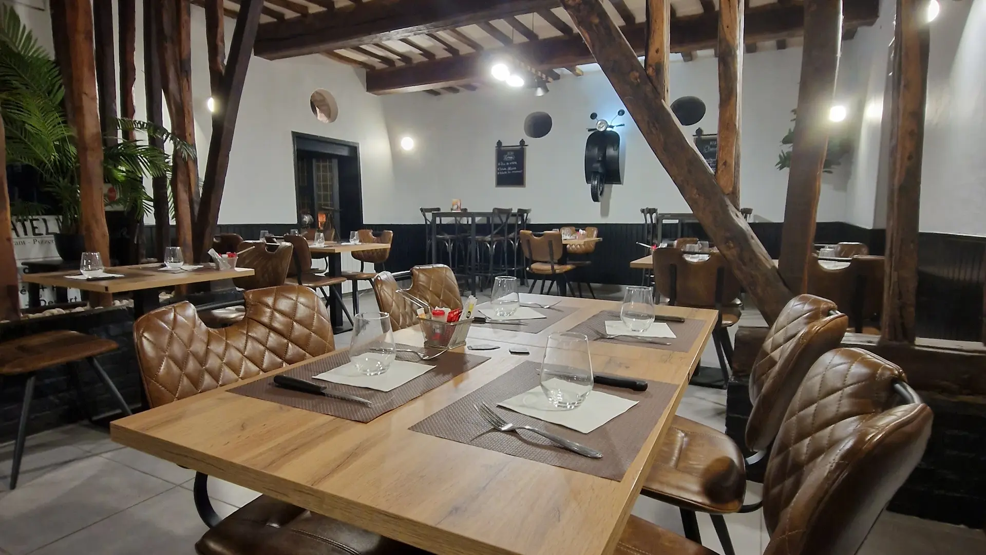 La salle de restaurant