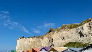Cabine de plage de Mesnil-Val