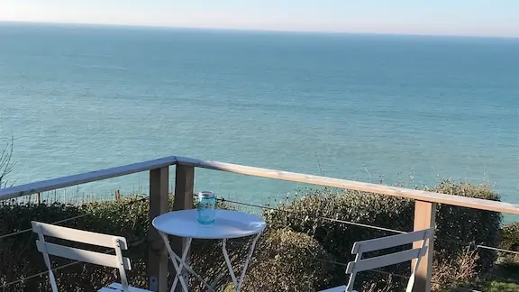 Terrasse vue sur mer