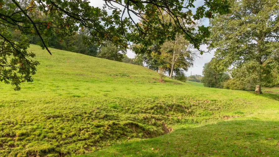 A vélo dans la campagne