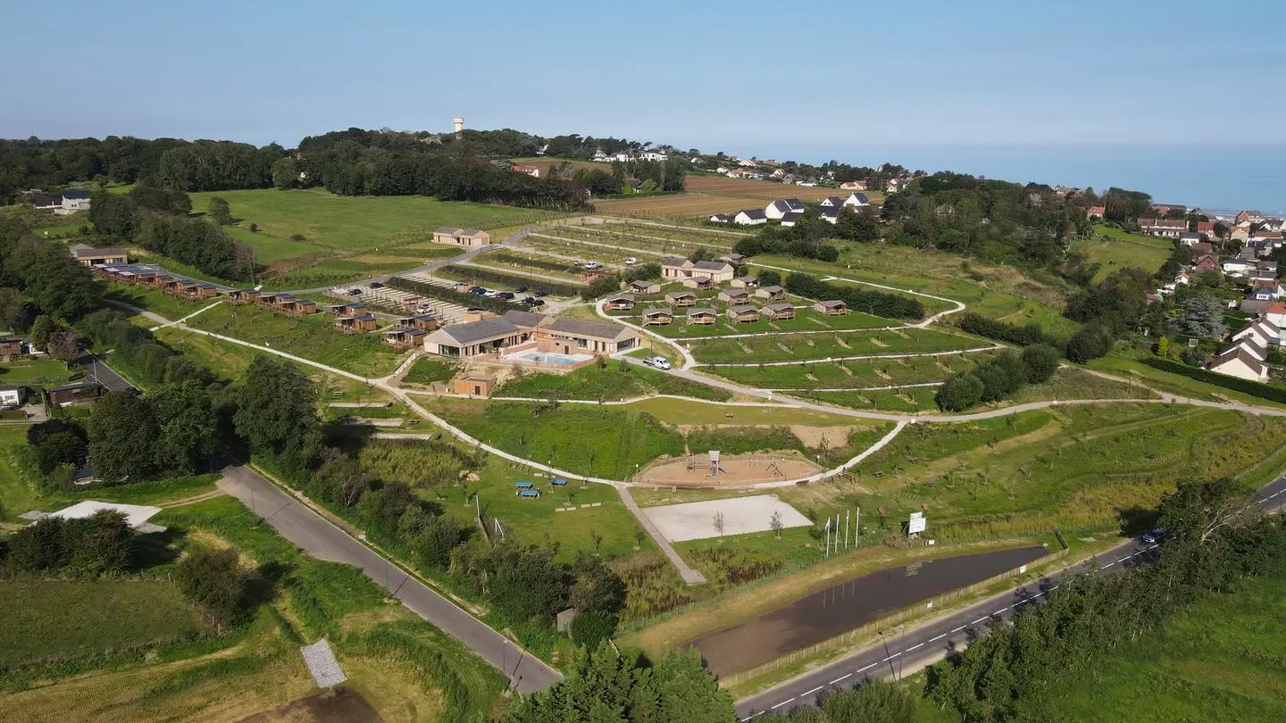 Vue aérienne Domaine Saâne et Mer