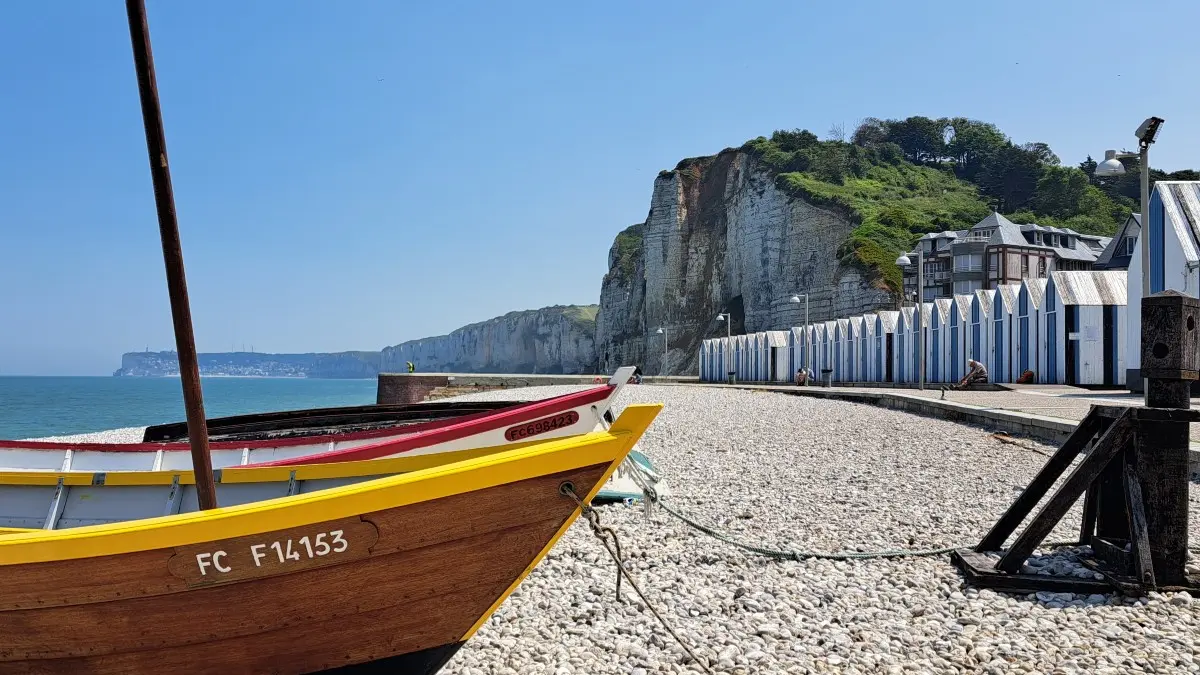 La plage de Yport